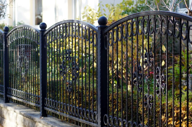 Ornamental Iron Fence Installation